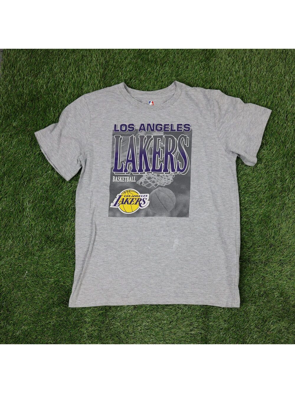 NBA Los Angeles Lakers Gray Youth T-Shirt